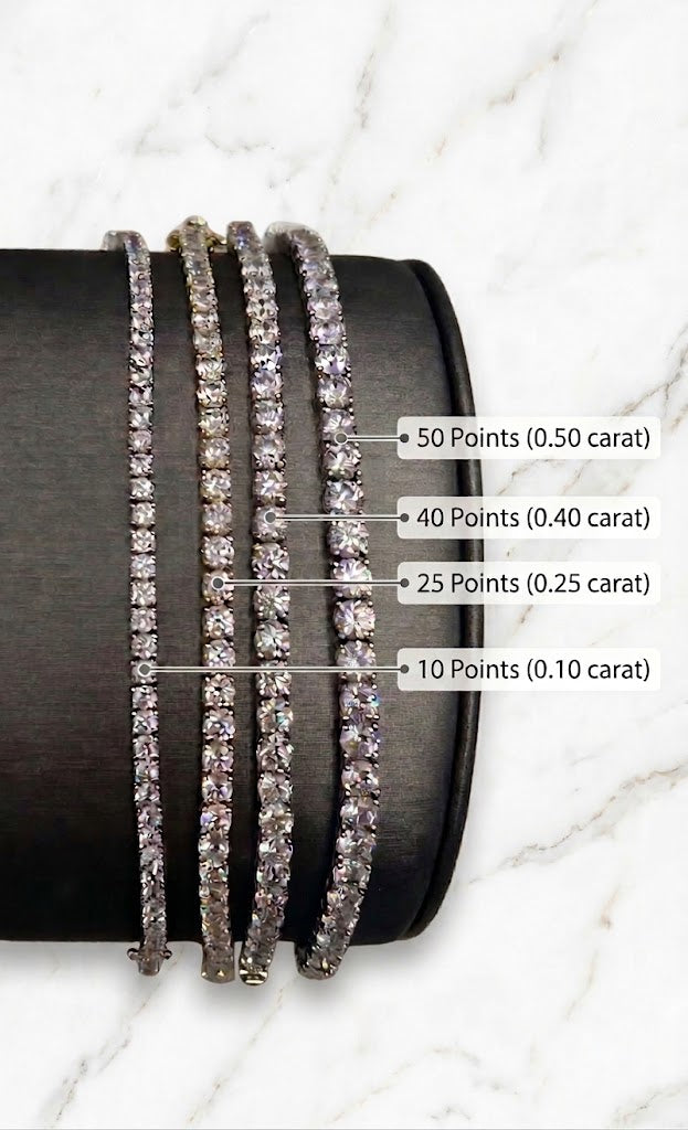 10 Pointer Lab-Grown Diamond Tennis Bracelet