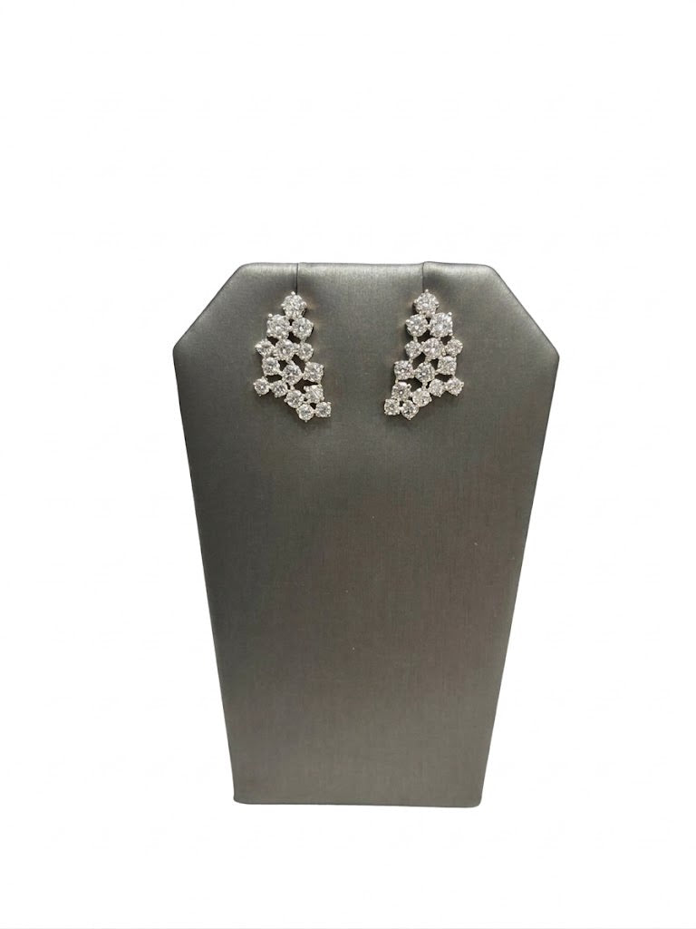 Lab-Grown Diamond Cascade Earrings