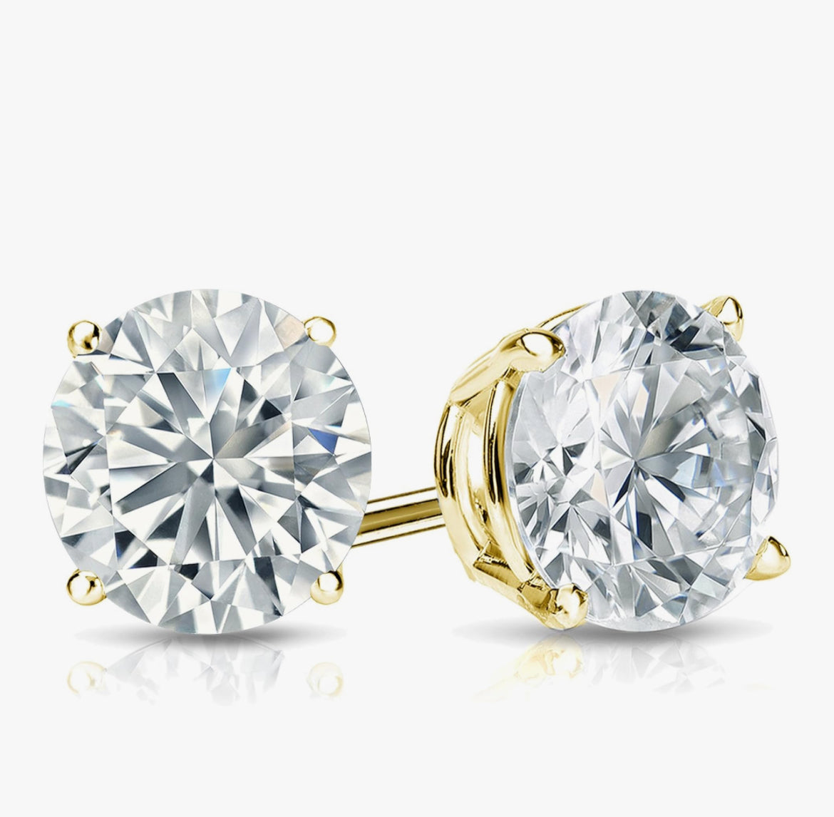 3 Carat Lab-Grown Diamond Studs