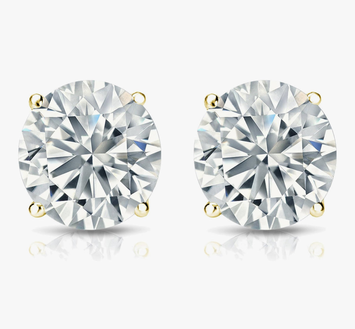 3 Carat Lab-Grown Diamond Studs