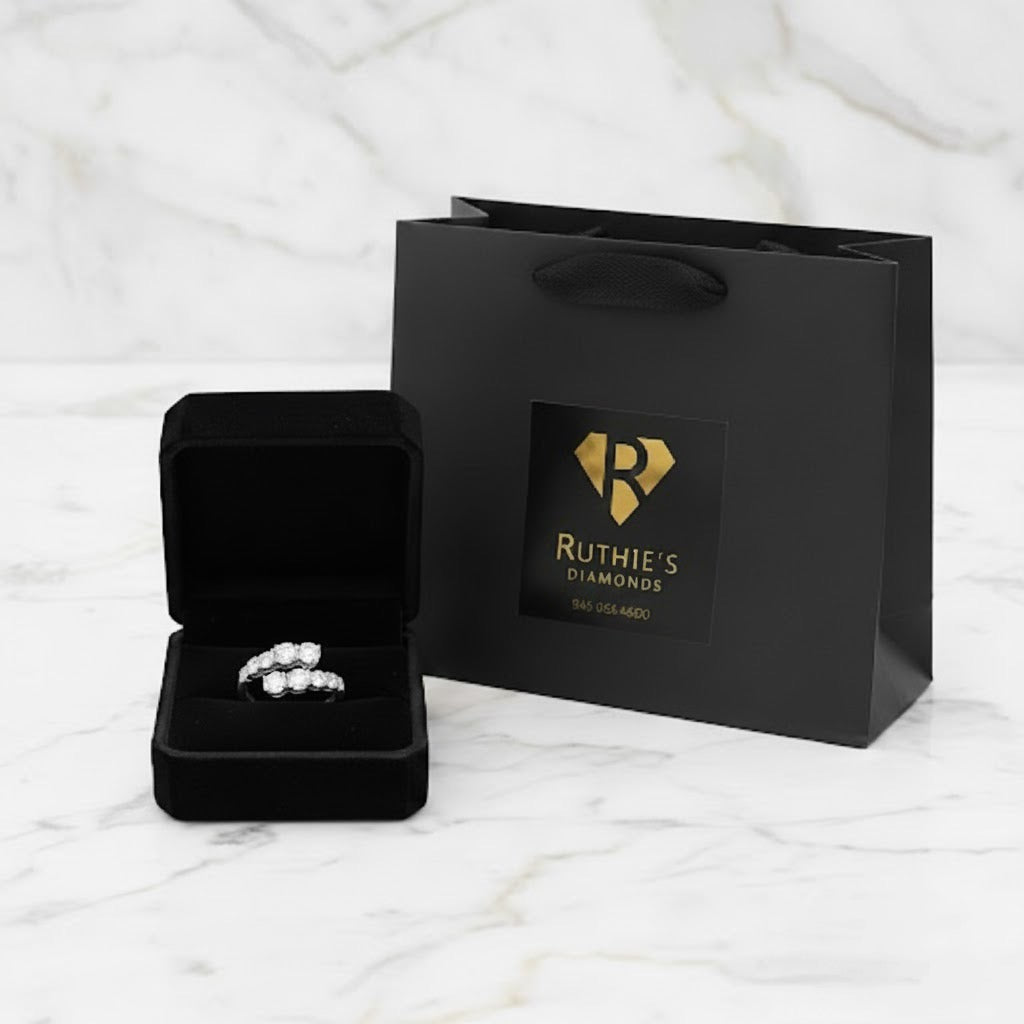 Lab-Grown Diamond Wrap Ring