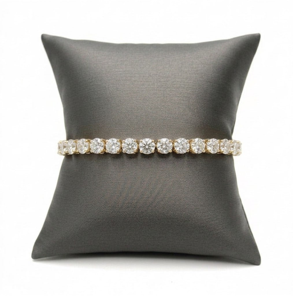 40 Pointer Lab-Grown Diamond Tennis Bracelet