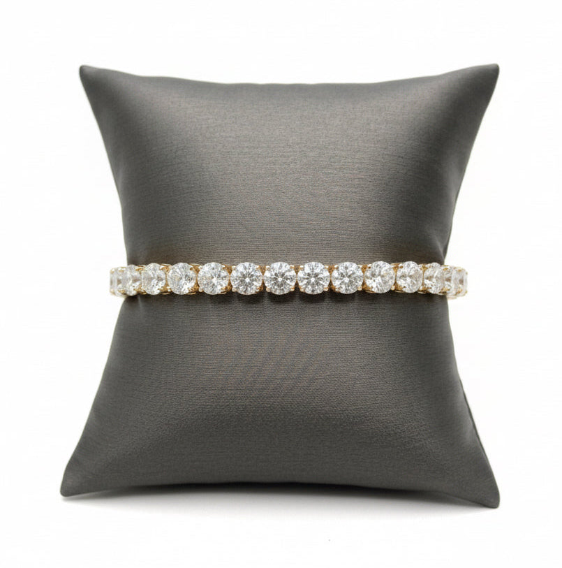 Lab-Grown Diamond Tennis Bracelet