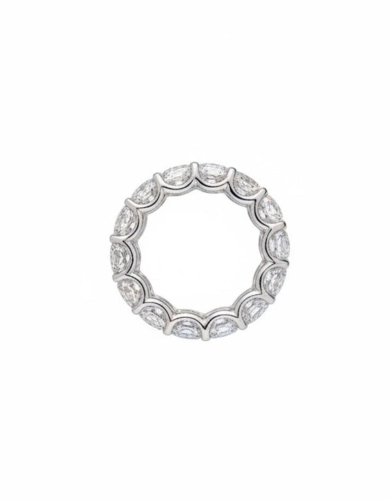 50 Pointer Round Lab-Grown Diamond Eternity Band