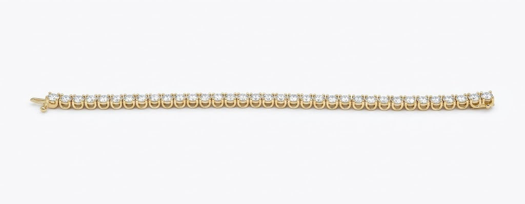 25 Pointer Lab-Grown Diamond U-Shape Tennis Bracelet