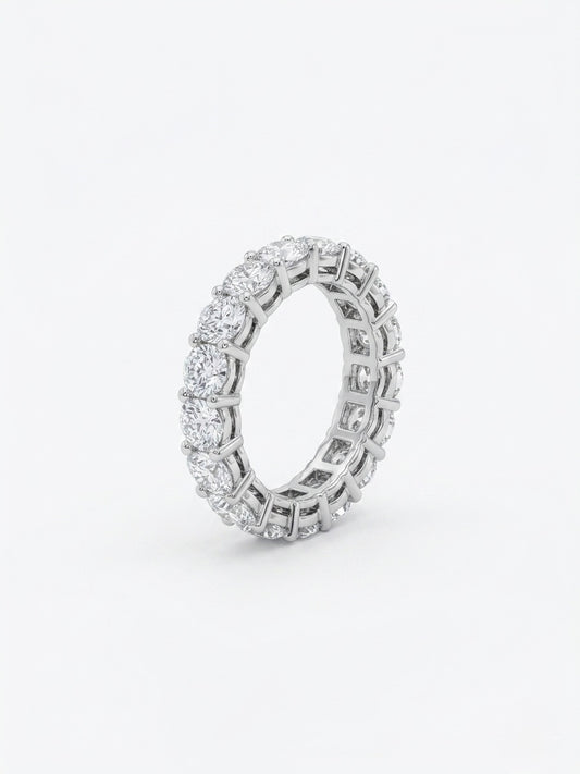 50 Pointer Round Lab-Grown Diamond Eternity Band