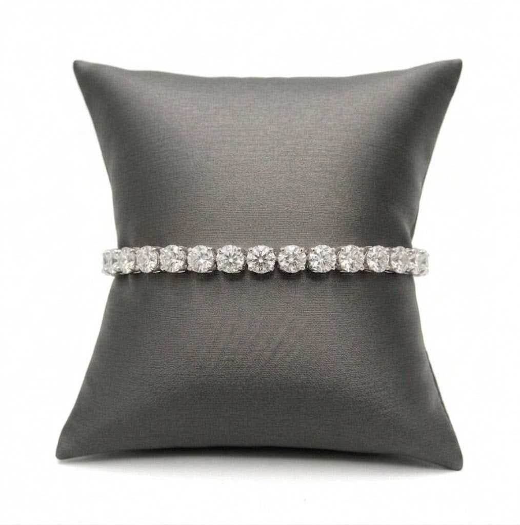 40 Pointer Lab-Grown Diamond Tennis Bracelet