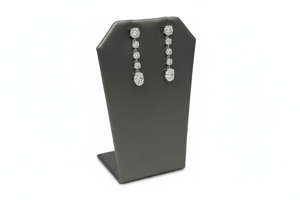 Lab-Grown Diamond Hanging Earrings