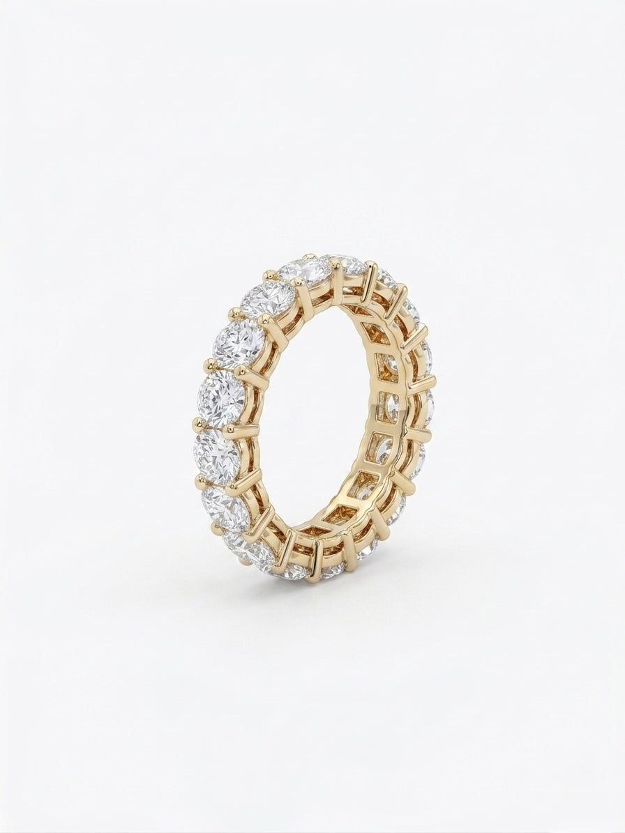 50 Pointer Round Lab-Grown Diamond Eternity Band