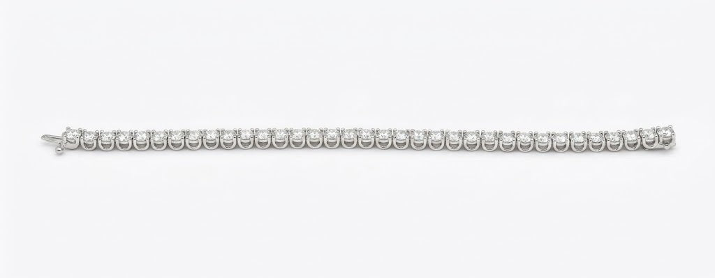 25 Pointer Lab-Grown Diamond U-Shape Tennis Bracelet