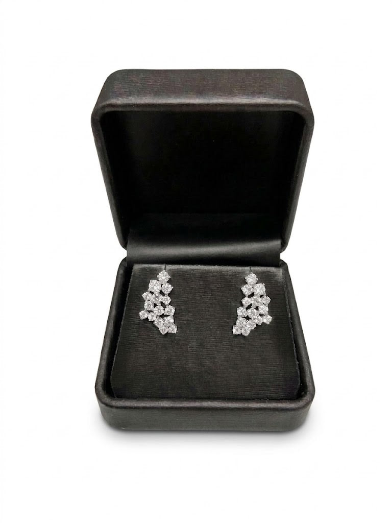 Lab-Grown Diamond Cascade Earrings