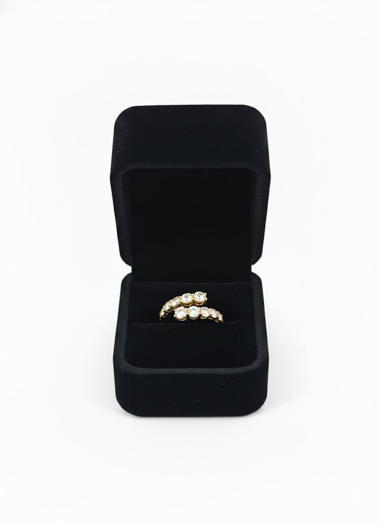 Lab-Grown Diamond Wrap Ring