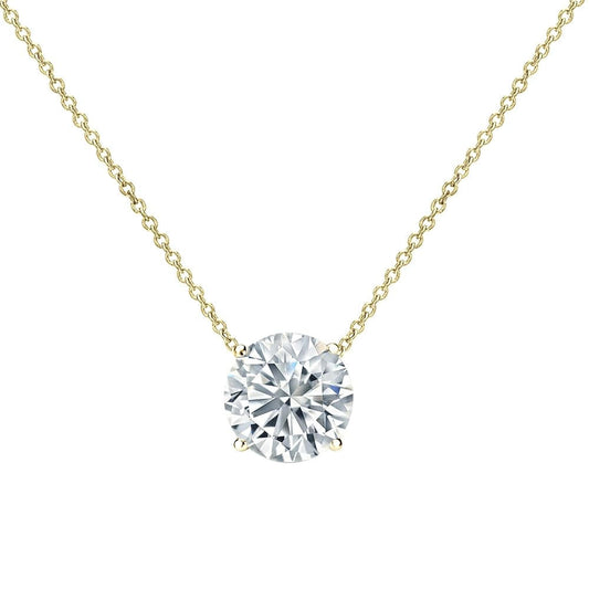 1.5 Carat Lab-Grown Diamond Solitaire Necklace